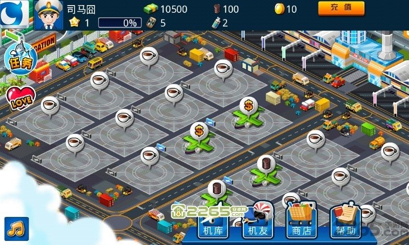 空港大亨中文版(idle airport tycoon)