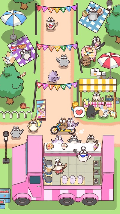 烹饪猫咪游戏(Cooking Cats : idle Tycoon)