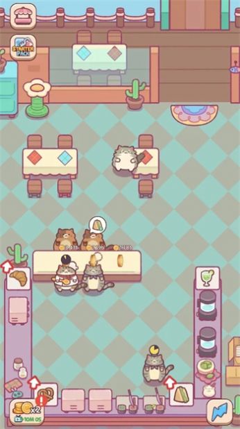 猫咪餐厅大亨官方版(cat restaurant tycoon)