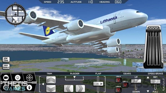 飞行模拟驾驶2017中文破解版