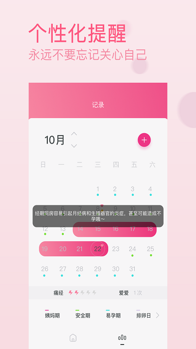 月经期排卵期助手app(大姨妈经期)