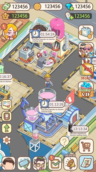 美发沙龙大亨最新版(idle hair salon tycoon)