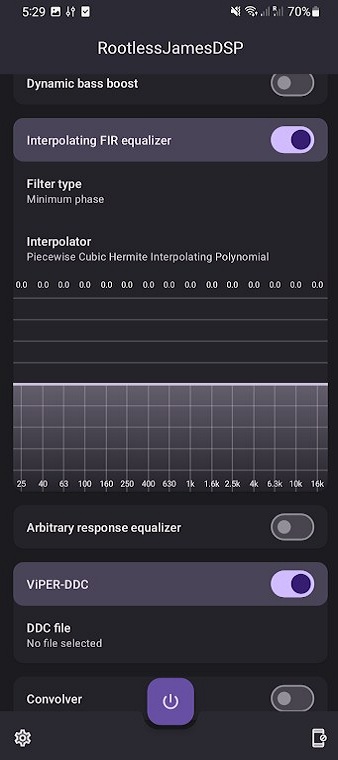 RootlessJamesDSP app