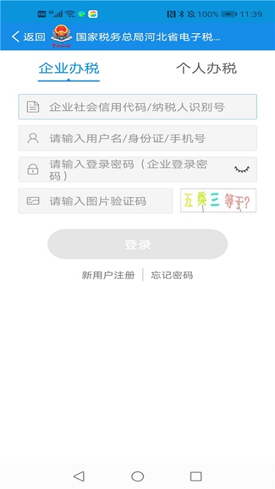 河北税务局官方电子税务局APP