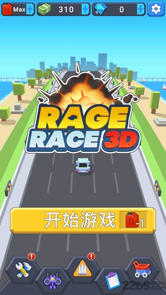 狂暴比赛3d正式版(rage race 3d)