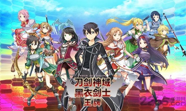 刀剑神域黑衣剑士王牌九游版