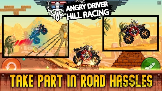 hill racing attack游戏