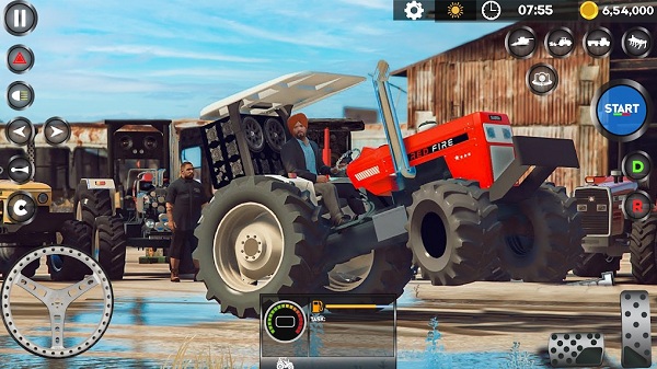 现代农用拖拉机3d游戏官方版(Modern Tractor Framing 3D Game)