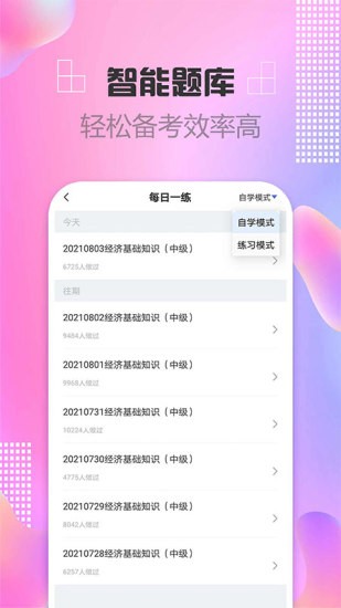 中级经济师题库app