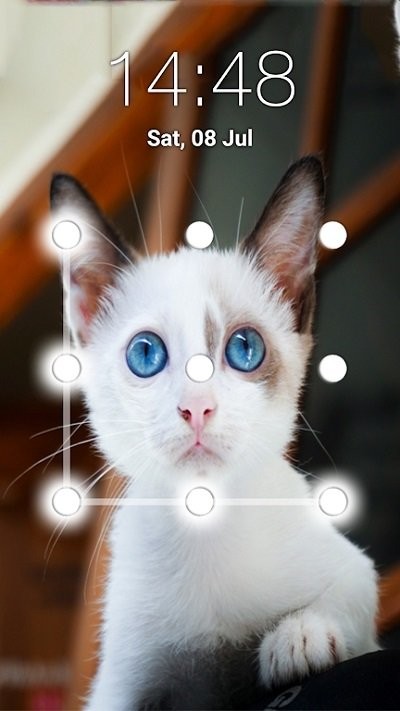 猫图案锁app(kitty lock screen)