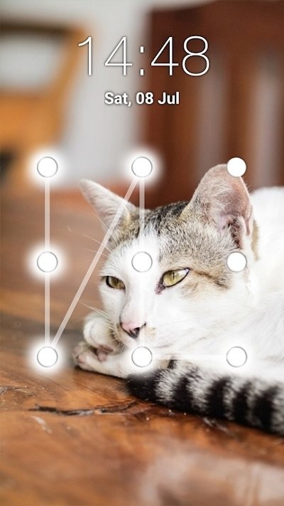 猫图案锁app(kitty lock screen)