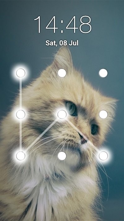 猫图案锁app(kitty lock screen)