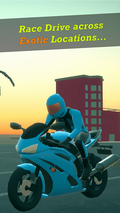 真实摩托车3d游戏(bikeracer)