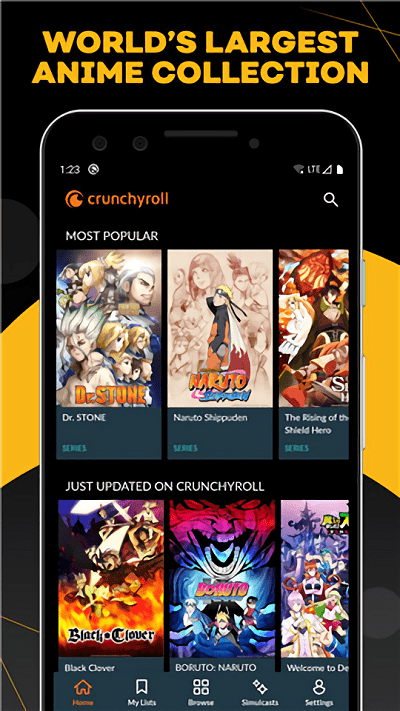 crunchyroll app