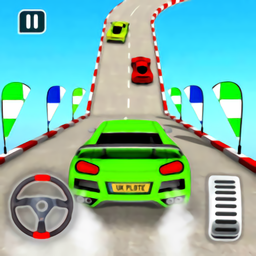 特技赛车飞跃极限最新版(car racing stunt game)