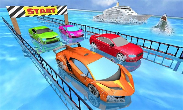 特技赛车飞跃极限最新版(car racing stunt game)