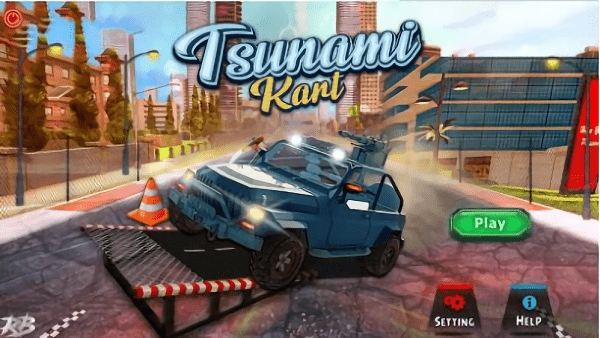 王者装甲车竞速游戏(tsunami kart)