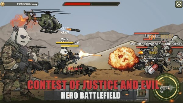 英雄射击战场游戏(heros shooting battlefield)