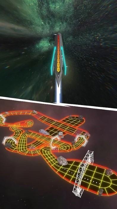 宇宙飞船赛车游戏(space racer galaxy racing)