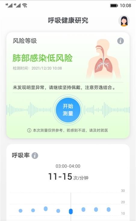 呼吸健康研究app