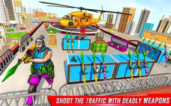 街机汽车射击(traffic shooter 2020)