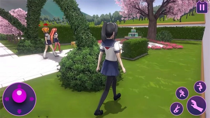 樱花日本高中3d游戏(sakura japanese high school 3d)