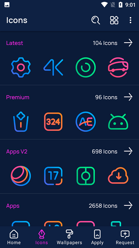 linebit图标包app