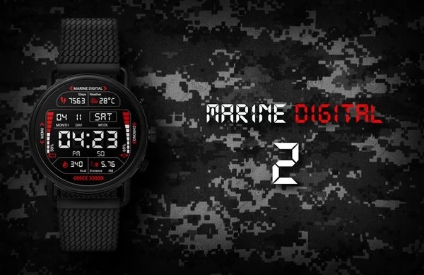 marine2军事自定义表盘app