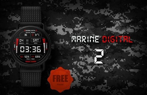 marine2军事自定义表盘app