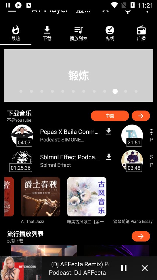 手机音乐下载器app(at player)