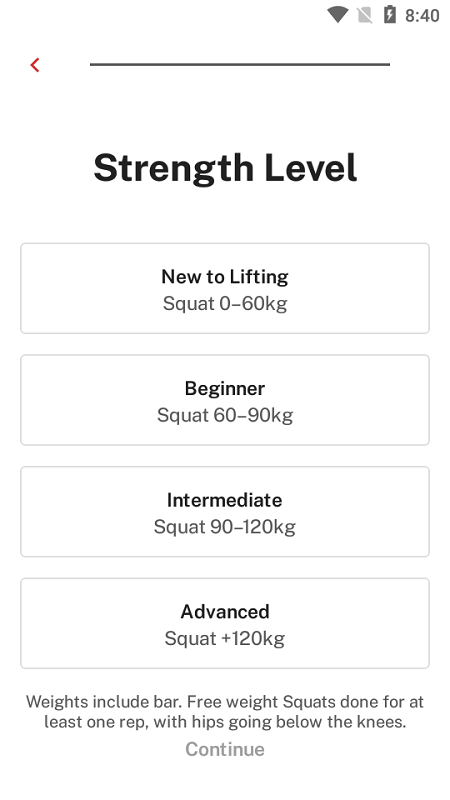 stronglifts app