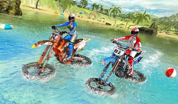 摩托冲浪比赛游戏(water surfer racing in moto)