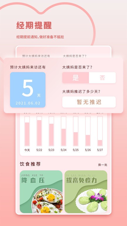 经期记录app