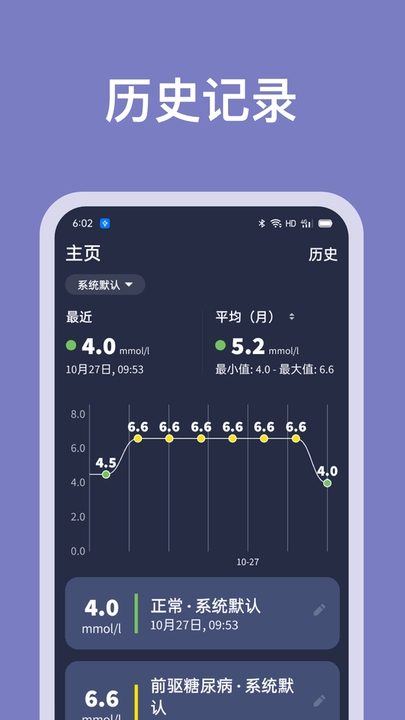 血糖记录助手app