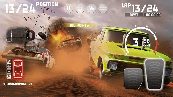 德比汽车破坏模拟器游戏(demolition derby car game)