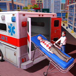 救护车救援驾驶游戏(ambulance rescue driving games)