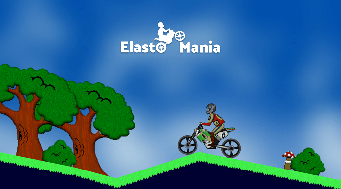 疯狂摩托车重制版游戏(Elasto Mania)