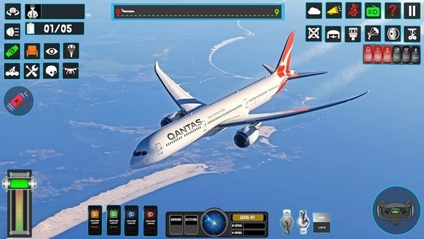 飞机飞行救援游戏3d最新版(flight game 3d airplane game)