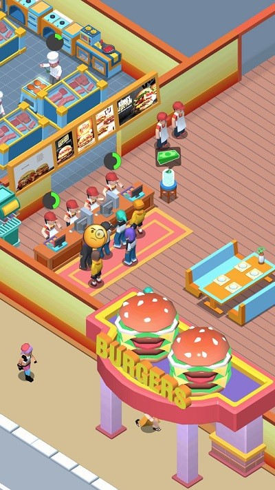 汉堡大亨游戏最新版(burger tycoon)