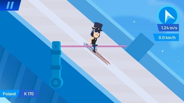 滑雪跳跃挑战最新版(ski jump challenge)