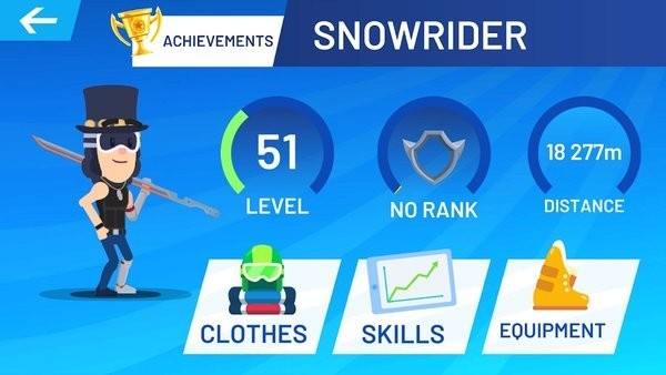 滑雪跳跃挑战最新版(ski jump challenge)