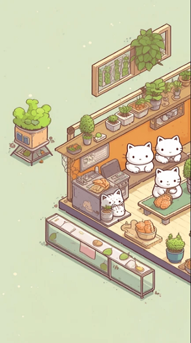 喵喵咖啡游戏(meow meow cafe)