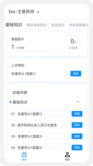 主管药师原题库app